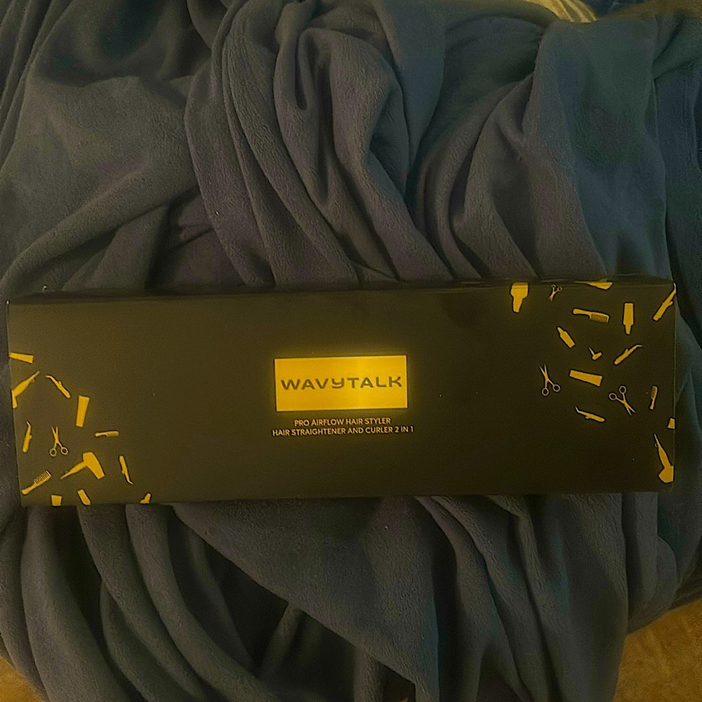 WAVYTALK Pro Airflow Hair styler straightener and curler 2in 1